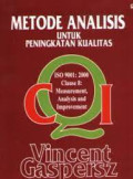 METODE ANALISIS untuk peningkatan kualitas